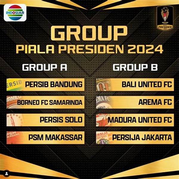 Jadwal Piala Presiden 2025: Siapa Diunggulkan di Grup Neraka?